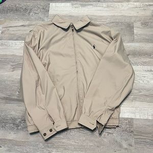 new tan ralph lauren polo vintage jacket